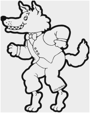 Big Bad Wolf Clipart 14.