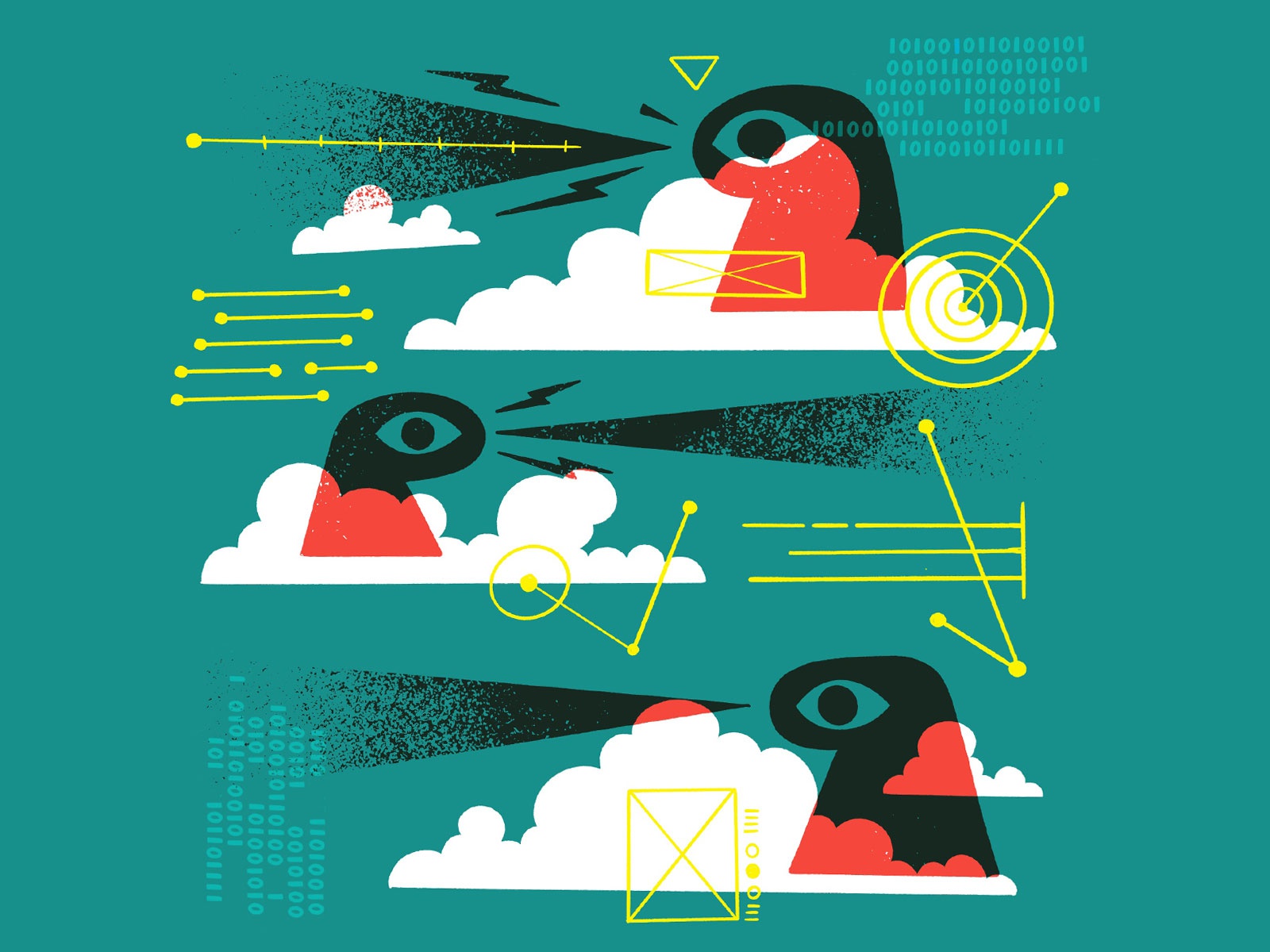 Big Brother is Watching by Jetpacks and Rollerskates on Dribbble.