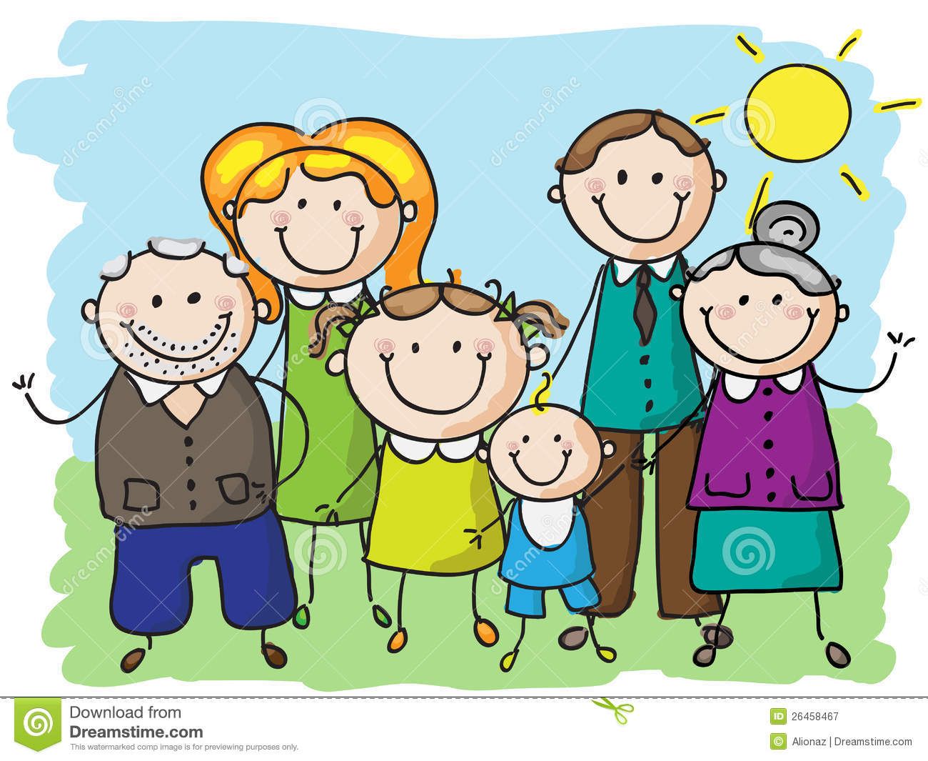 big family child drawing clipart 16 free Cliparts | Download images on