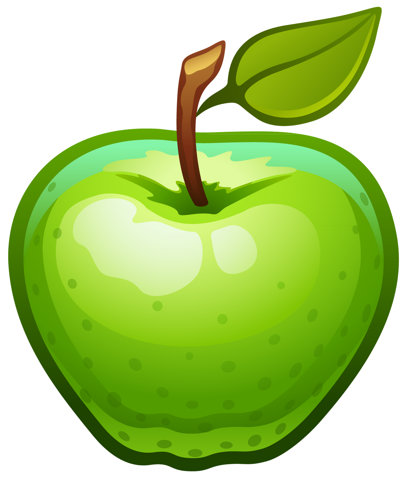 Green Apple Clipart.