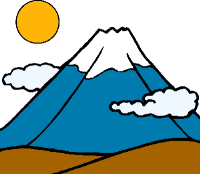 Mountain Clipart Black And White.