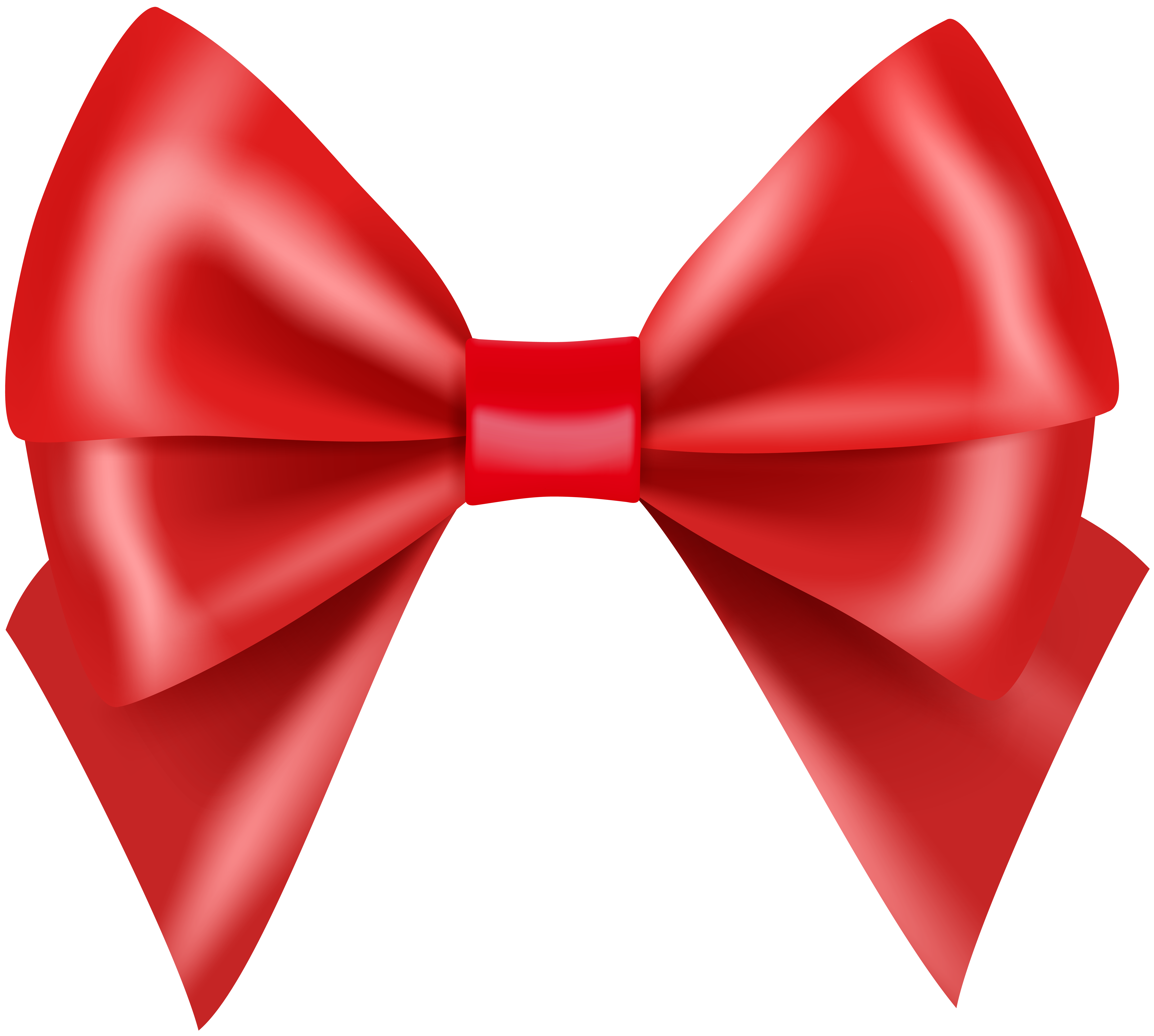 Red Bow Large Transparent Image.