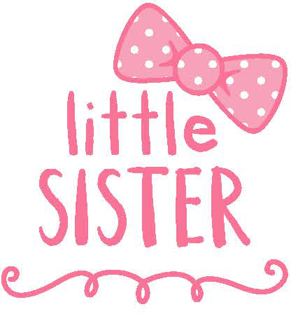2921 Sister free clipart.