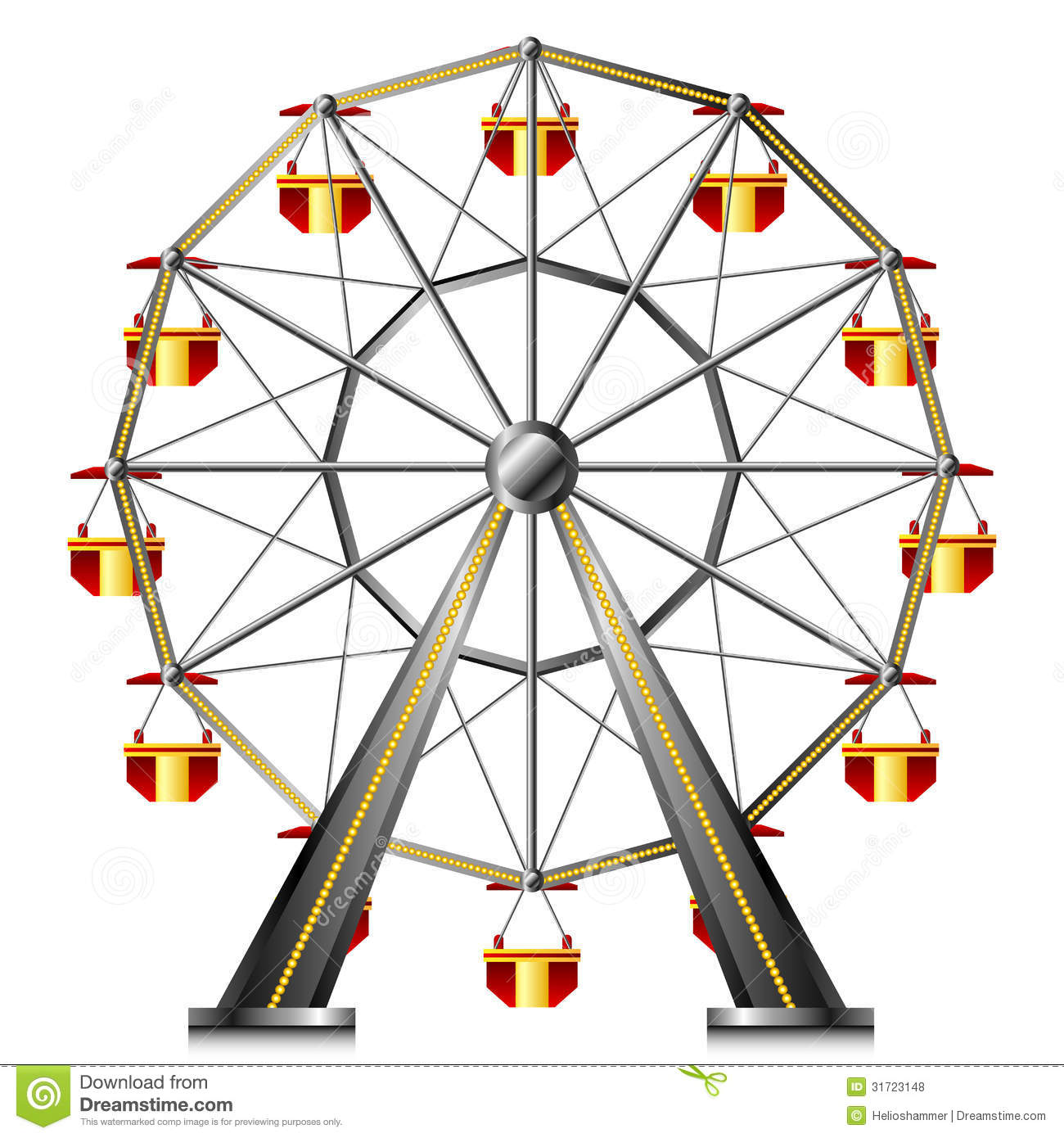 Ferris Wheel Clipart.