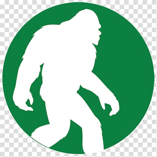 Bigfoot Decal Bumper sticker Yeti, others transparent.