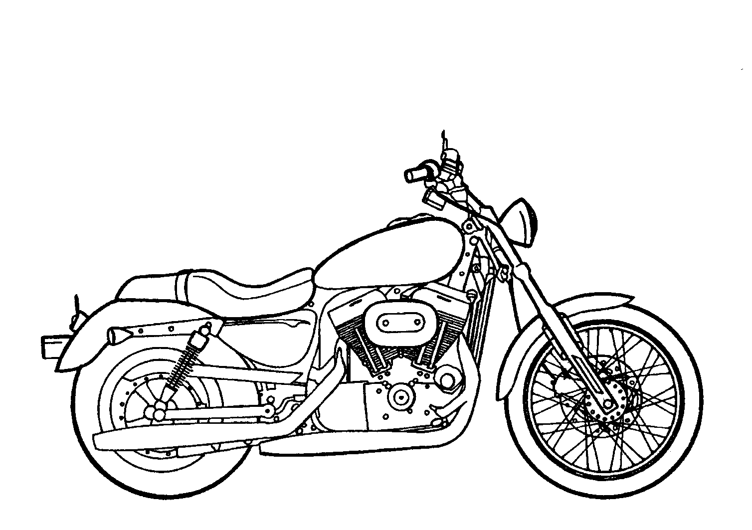 Free Motorcycle Cliparts Black, Download Free Clip Art, Free.