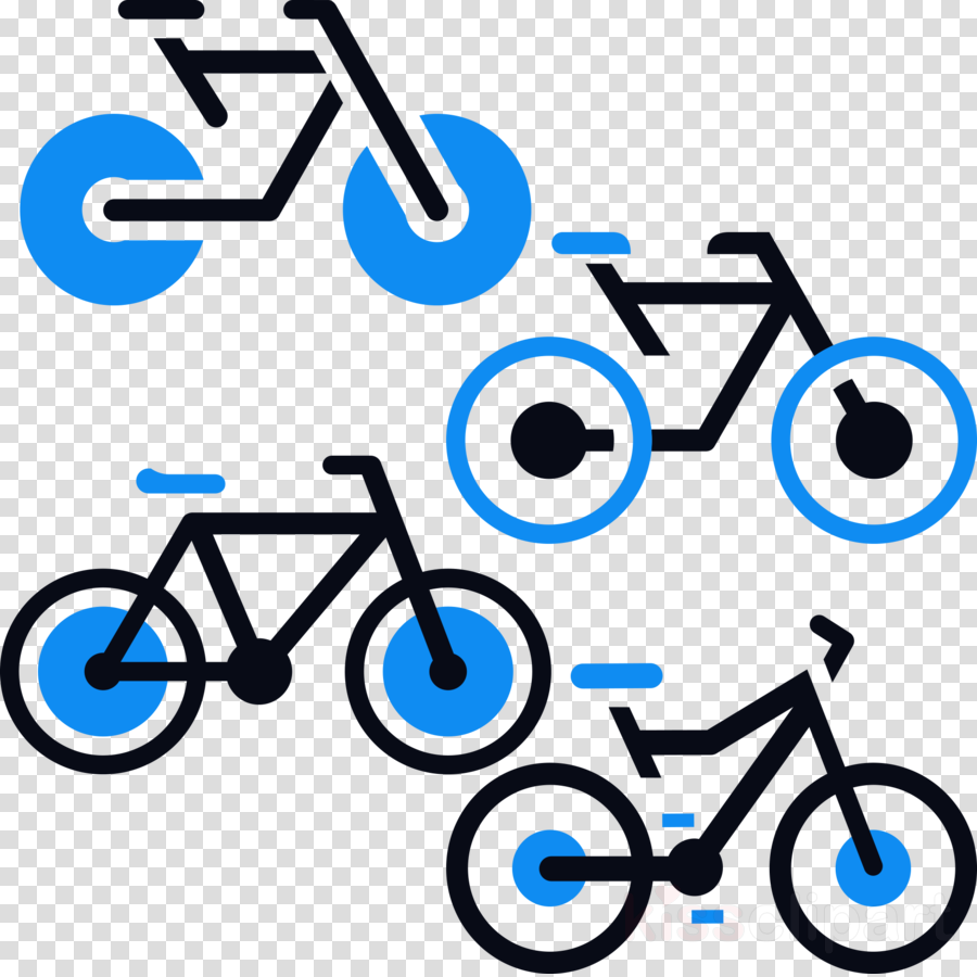 Bike Cartoon clipart.