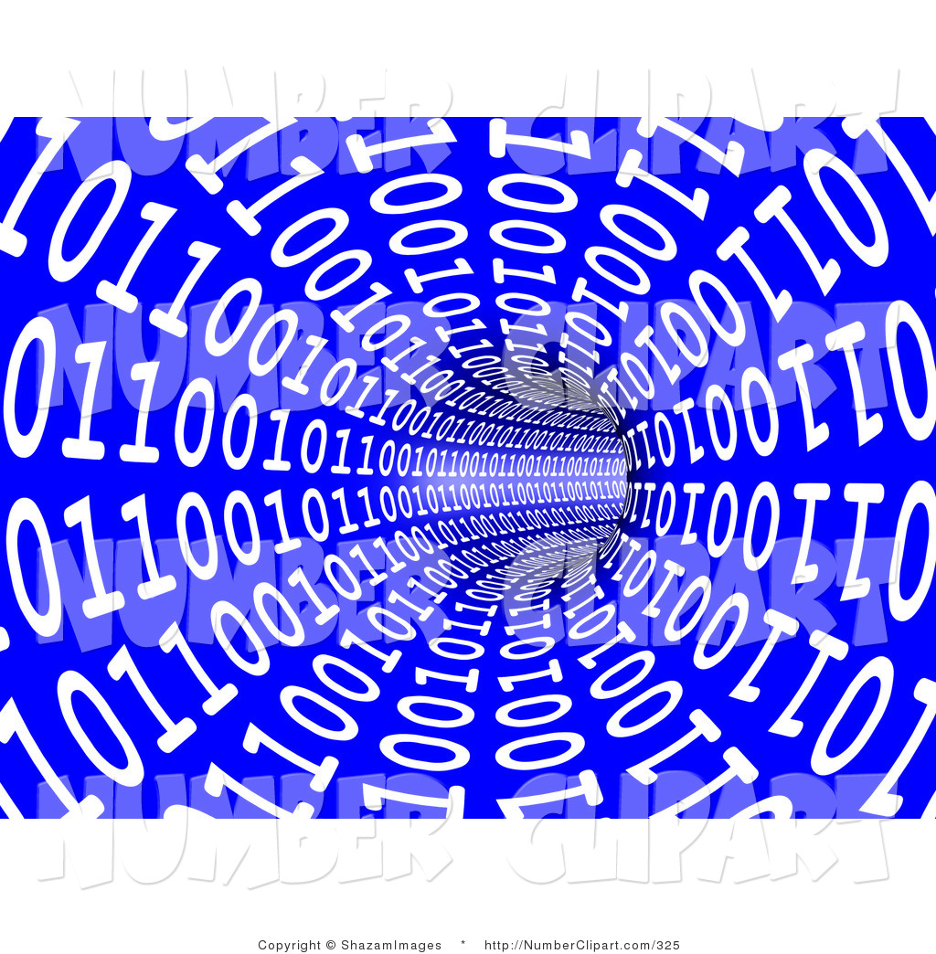 Royalty Free Binary Code Stock Number Designs.