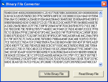 binary to text converter