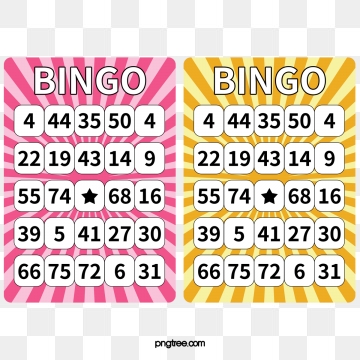 Bingo Card Png, Vector, PSD, and Clipart With Transparent Background.