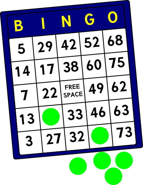 Bingo Clipart.