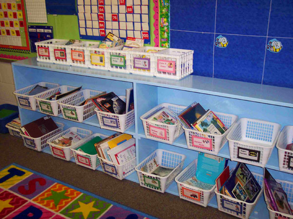 Creating a Classroom Library.