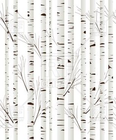 Birch tree clip art.