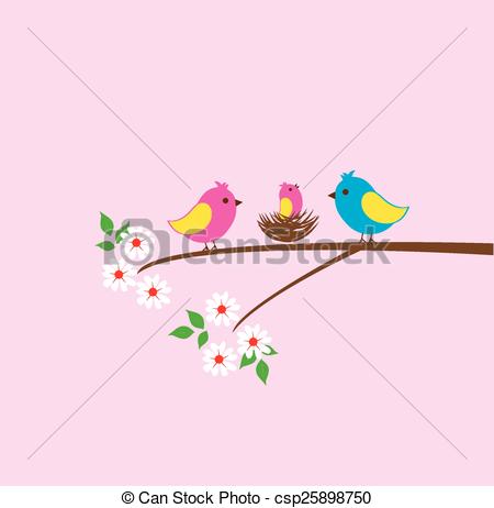 Bird family Illustrations and Clip Art. 10,882 Bird family royalty.