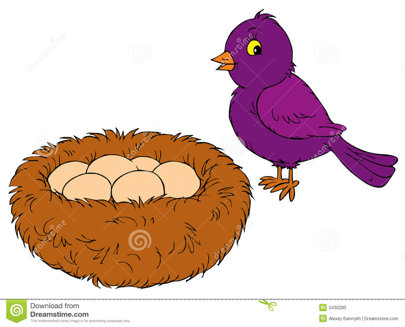 Bird Nest Clipart.