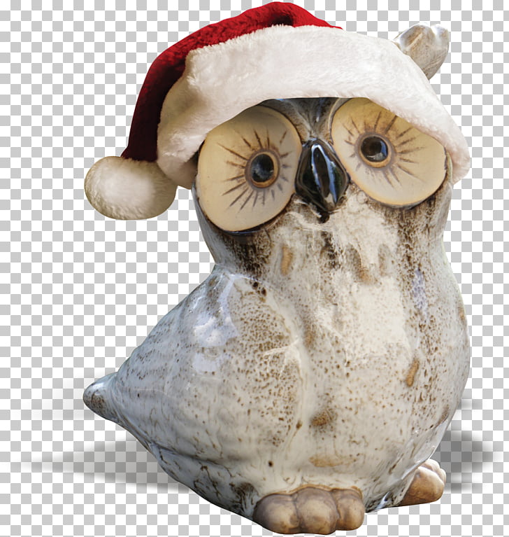 Owl Bird Sculpture, Owl hat PNG clipart.