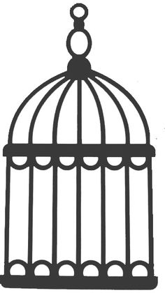 Bird cage clipart.