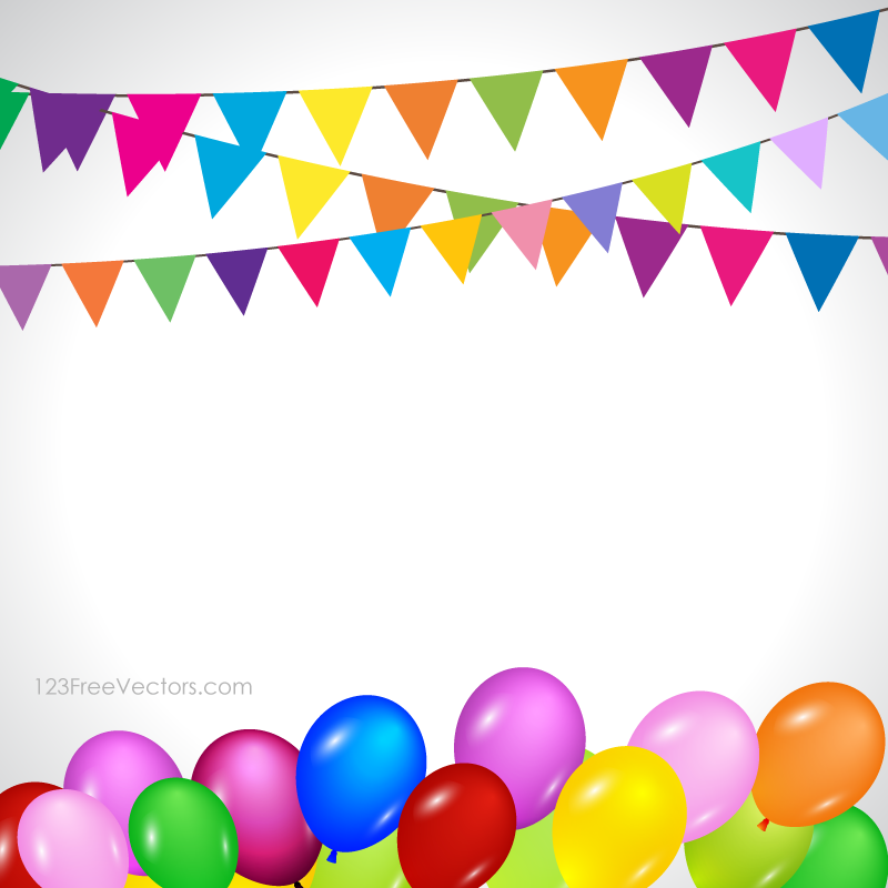 Clipart Birthday Background.