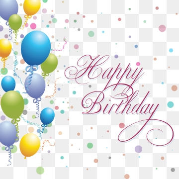 Birthday Invitation PNG Images.