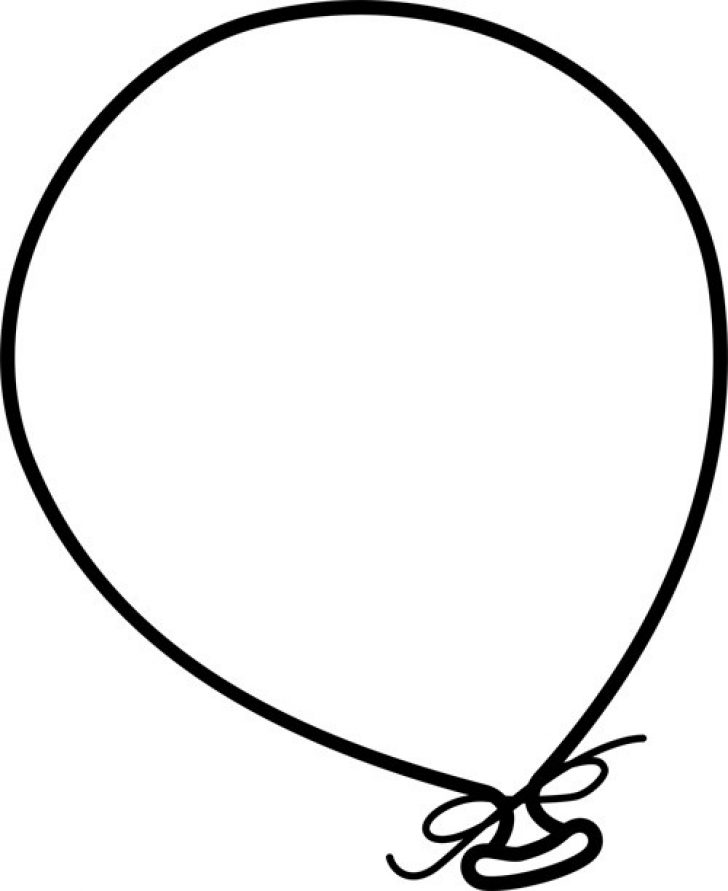 Birthday Balloon Clipart Black And White 20 Free Cliparts Download