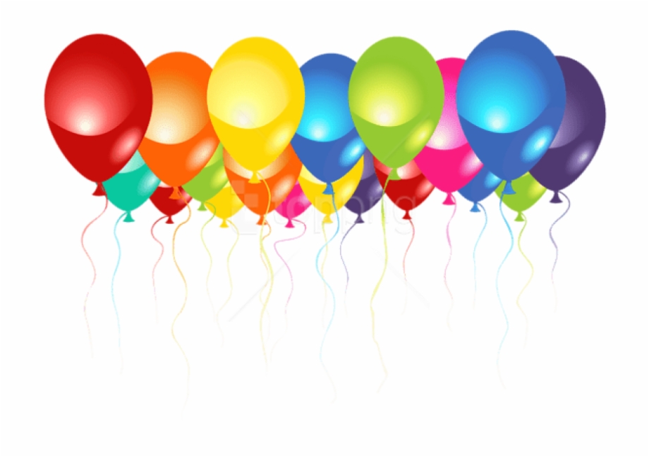 Free Birthday Balloons Transparent Background, Download Free.