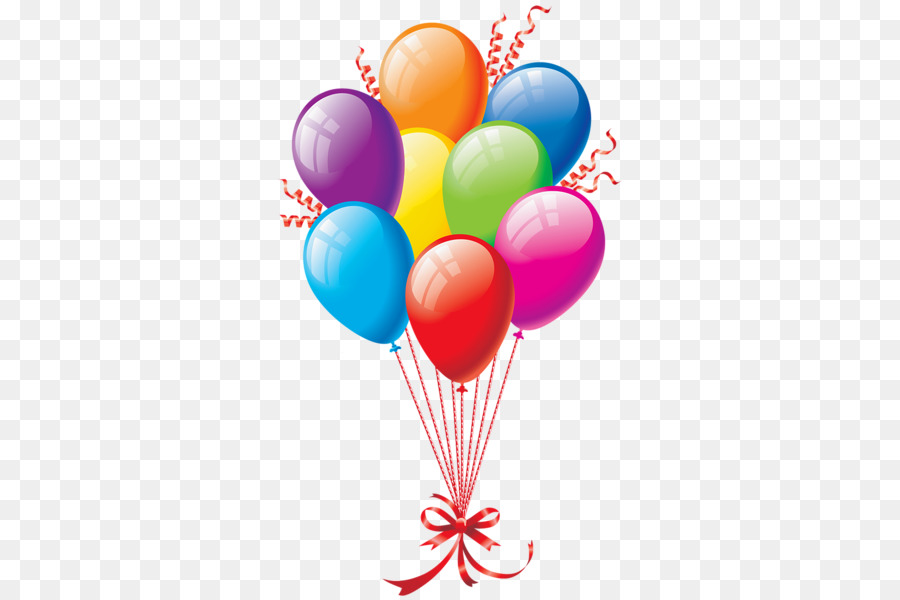 Happy Birthday Balloons clipart.