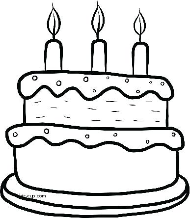 birthday cake clipart black and white free 20 free Cliparts | Download ...