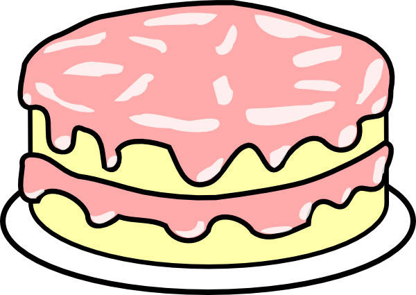 Cake Clipart Without Candles.