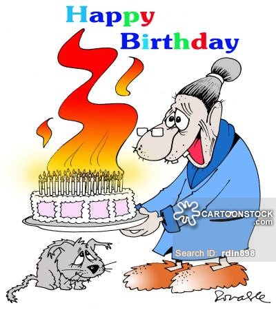 6643 Birthday Cake free clipart.