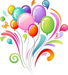 Free Birthday Balloon Clip Art.