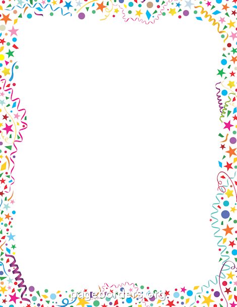 Birthday Clipart Borders Clipground