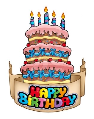 Happy Birthday Cake Clip Art & Happy Birthday Cake Clip Art Clip.