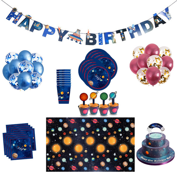 Astronaut Space Party Supplies Birthday Party Decorations Kids Outer Space  Planets Science Fiction Theme Happy Birthday Supplies Bridal Sash Bridal.