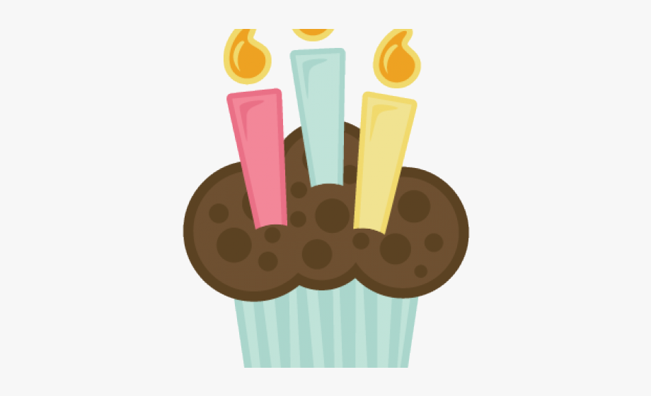 Birthday Candles Clipart Cupcake Candle.