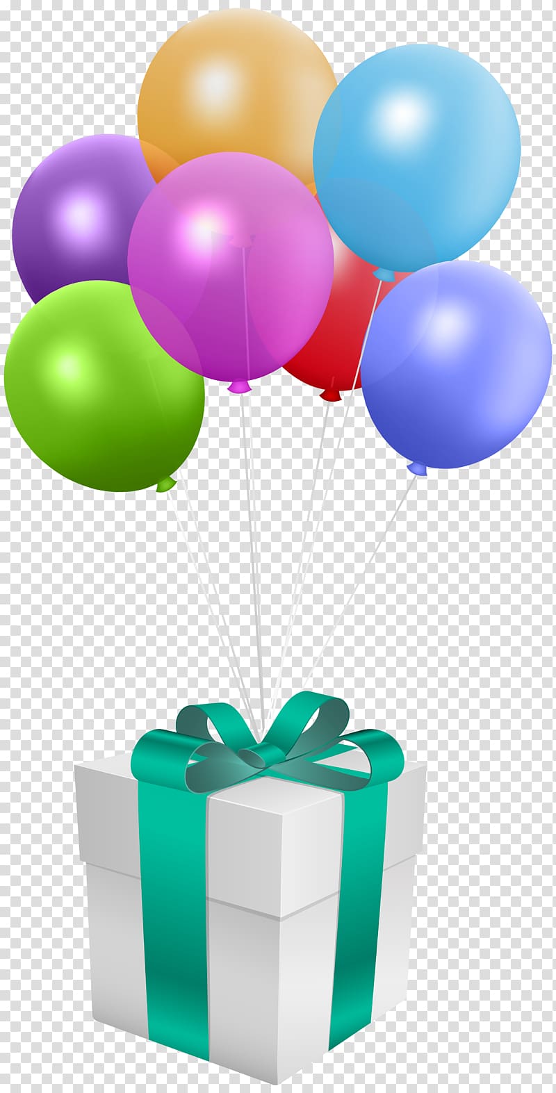 Balloon gift box, Balloon Gift Birthday , Gift with Balloons.