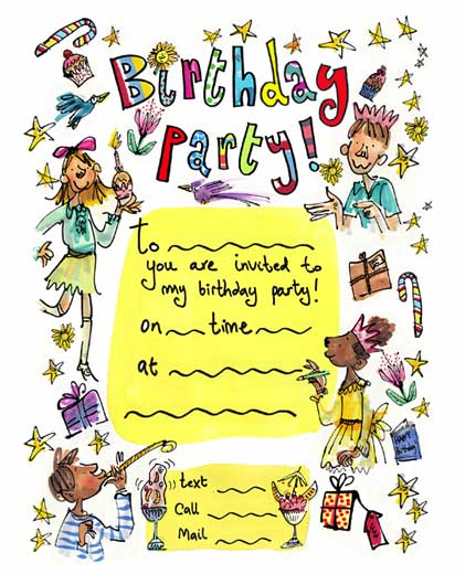 birthday invitation clipart 20 free Cliparts | Download images on ...