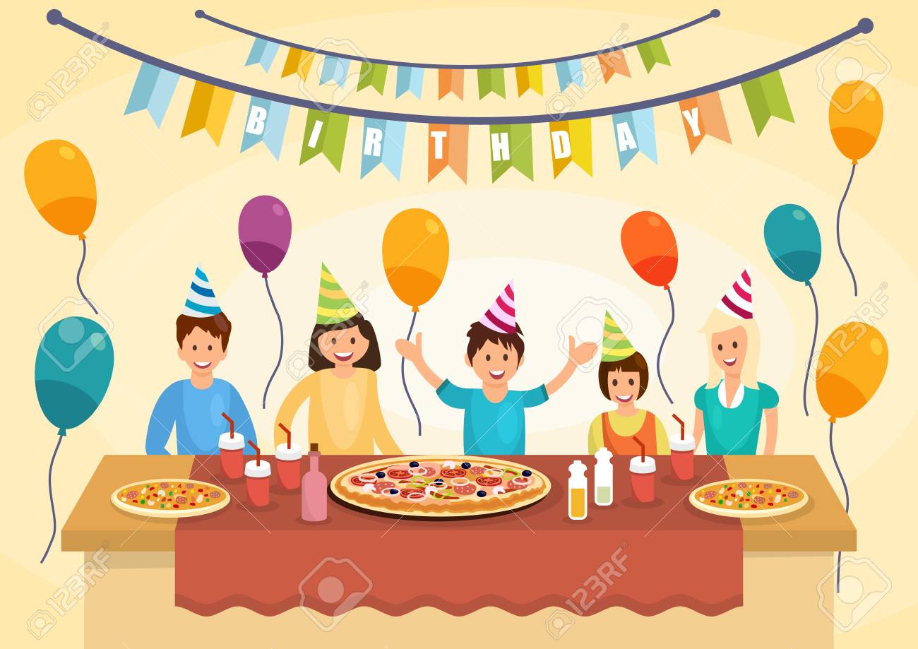 Birthday Lunch Clipart - sehat