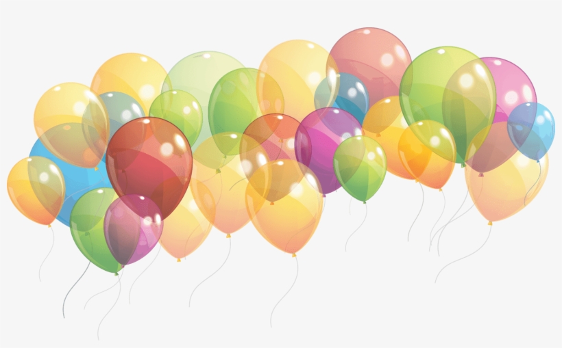 Birthday Party Balloons Png Clipart.