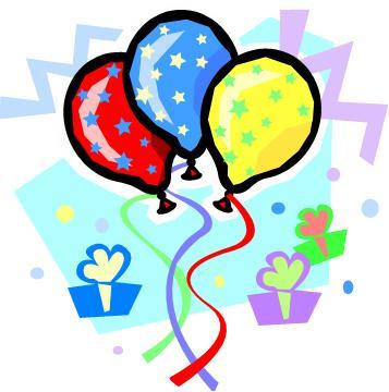 Kids Birthday Party Clip Art.