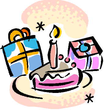 Surprise Birthday Party Clip Art.