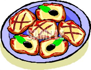Plate Of Cookies Clipart.