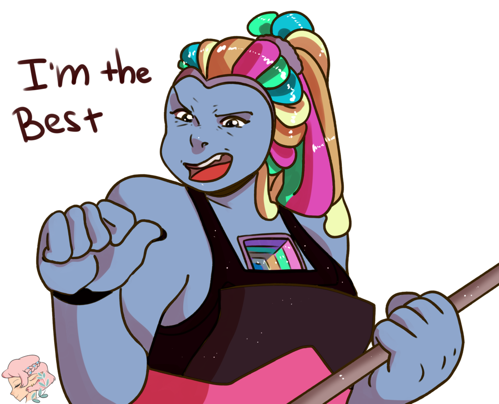 Bismuth (I'm the best Crystal Gem!) by yukomaussi on DeviantArt.