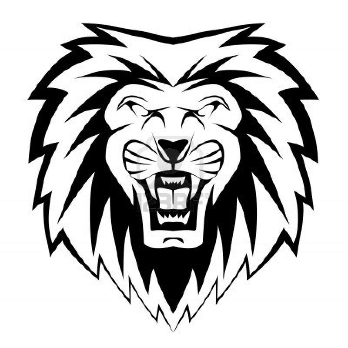 free lioness head clipart black and white 20 free Cliparts | Download