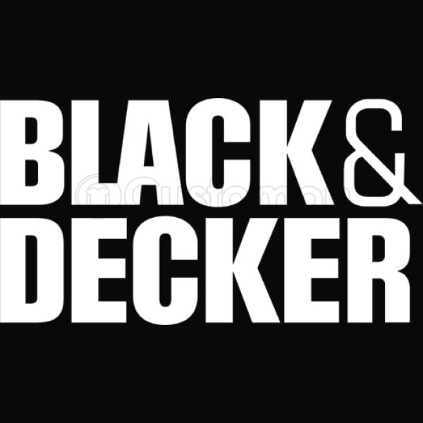 Black and Decker Logo Baby Bib.