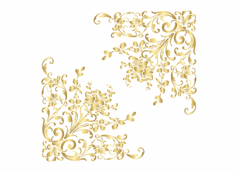 Free Gold Flowers Png, Download Free Clip Art, Free Clip Art.