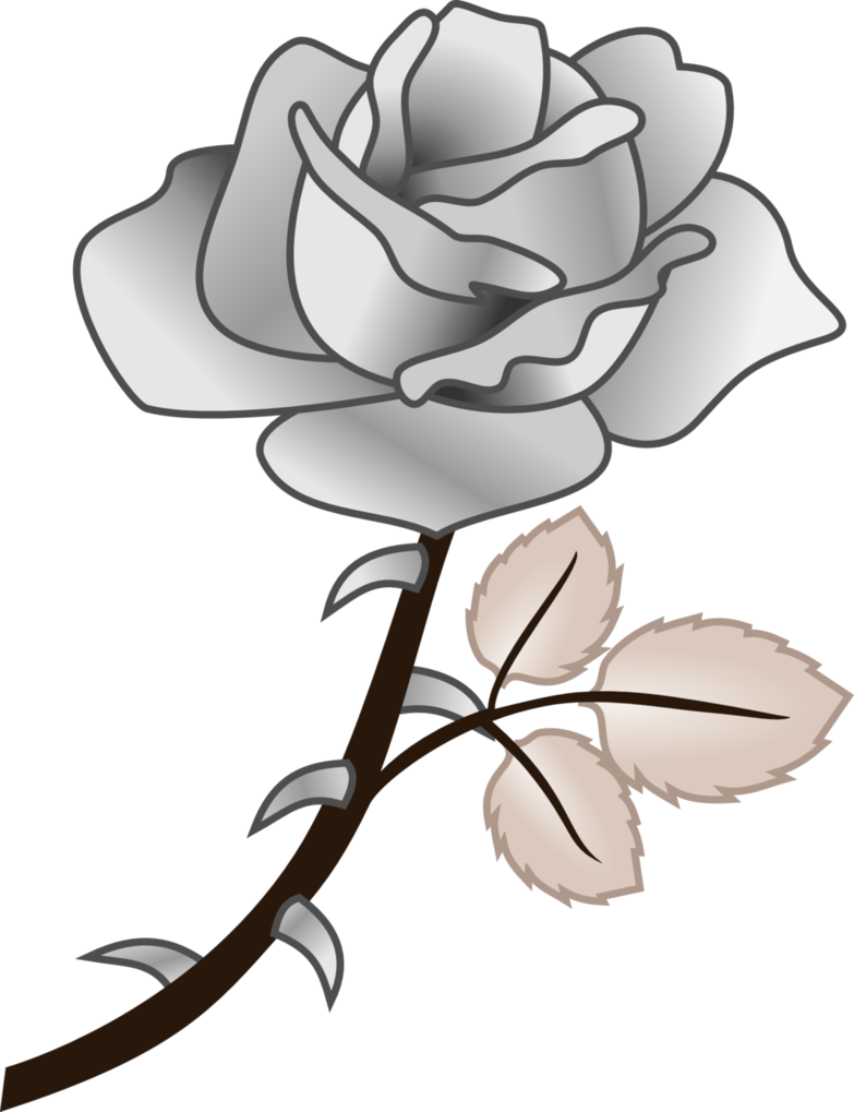 black and silver rose clipart 10 free Cliparts | Download images on ...