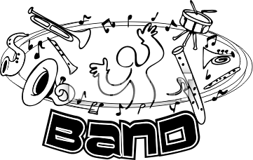 Free Marching Band Clipart Black And White, Download Free.