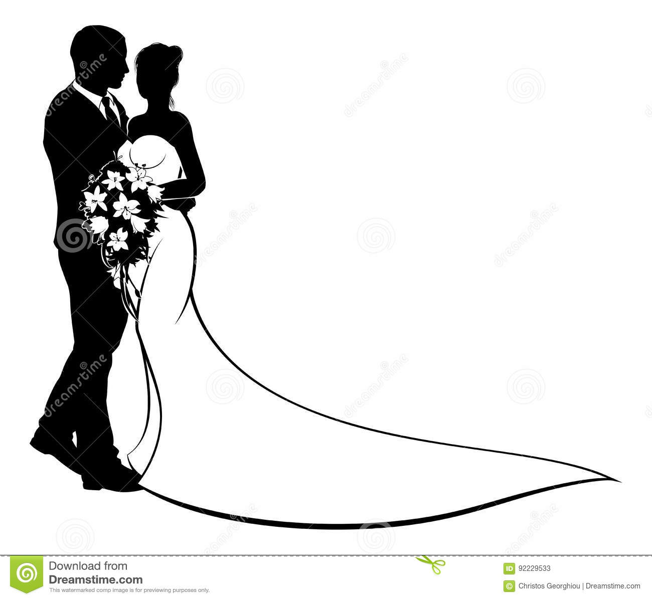 Black And White Bride And Groom Clipart 20 Free Cliparts Download Images On Clipground 2024 0165