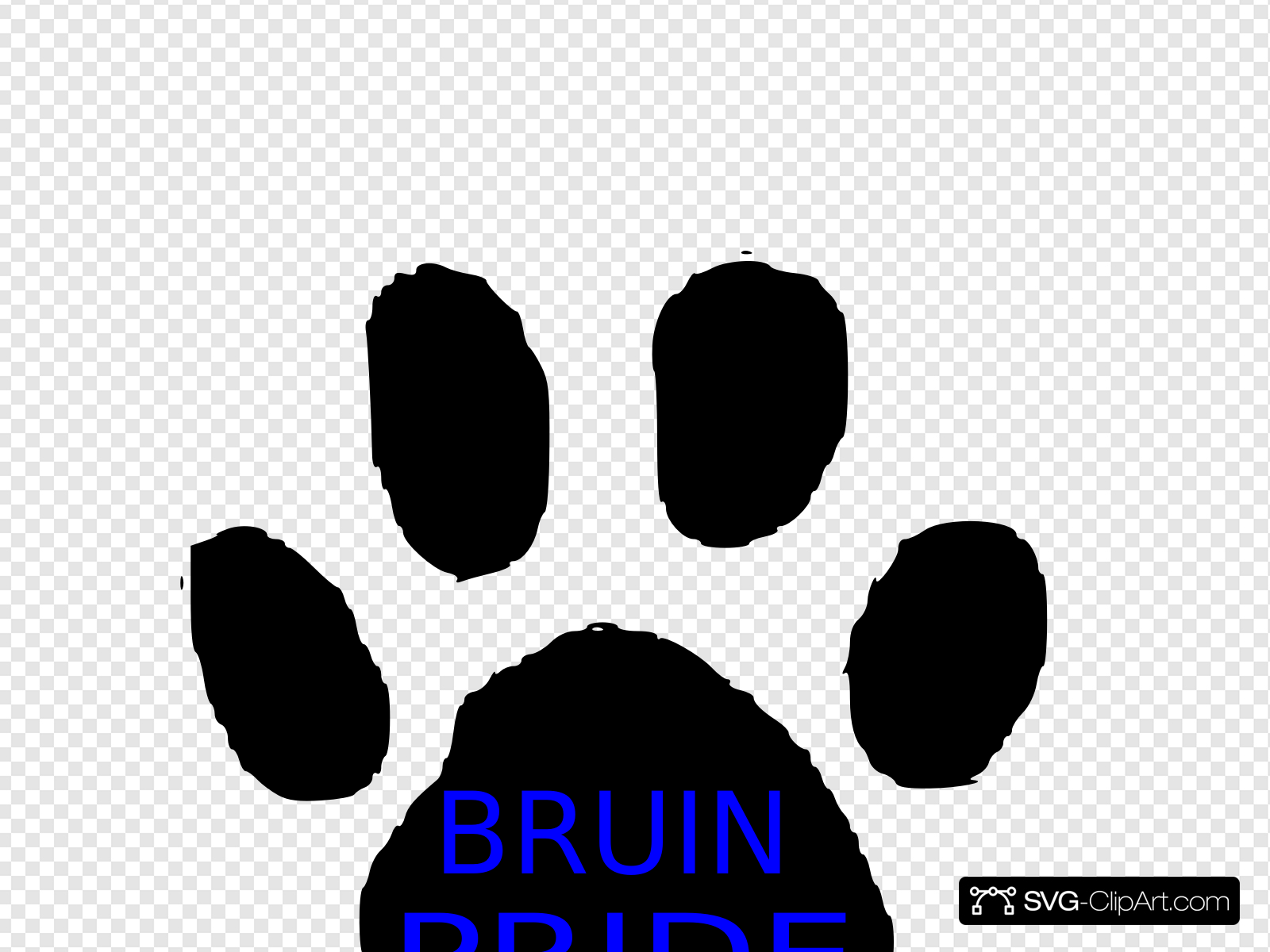 Bruin Pride Clip art, Icon and SVG.