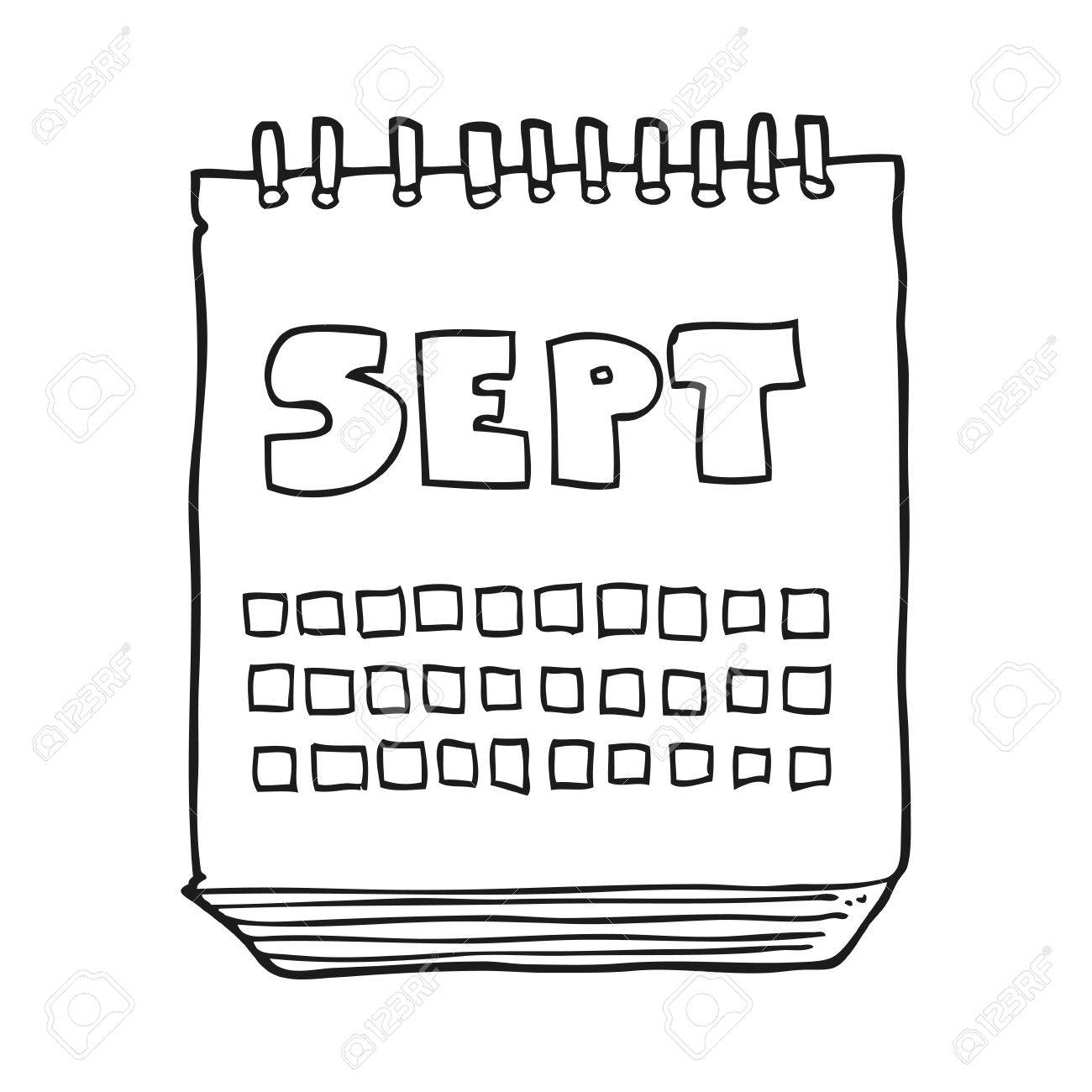 Black And White Calendar Clip Art 20 Free Cliparts Download Images On 